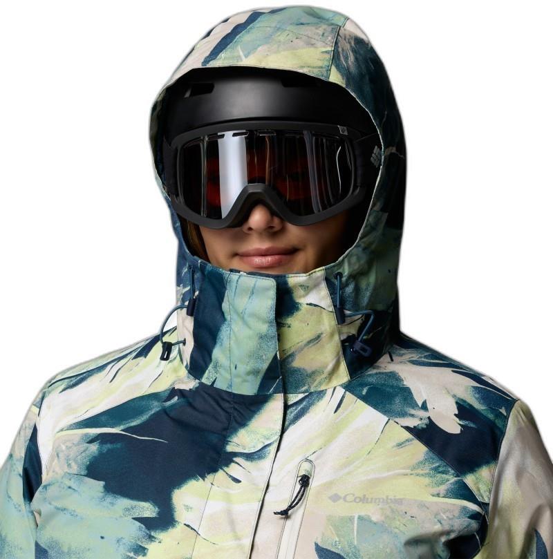 Whirlibird V Printed Interchange Jacket - Womens - everblue snowflight 1