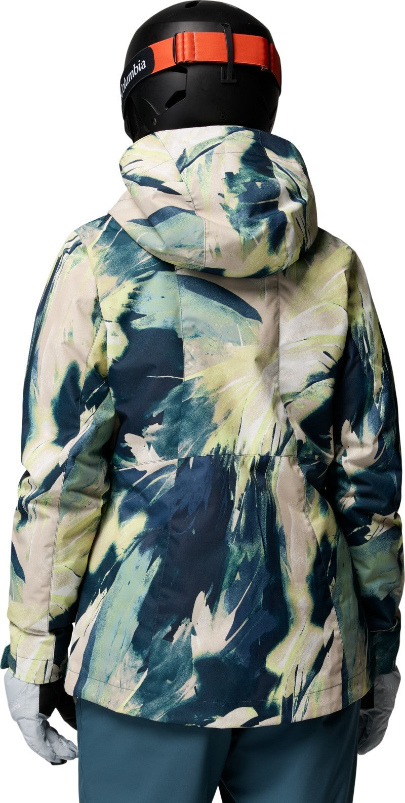 Whirlibird V Printed Interchange Jacket - Womens - everblue snowflight 1