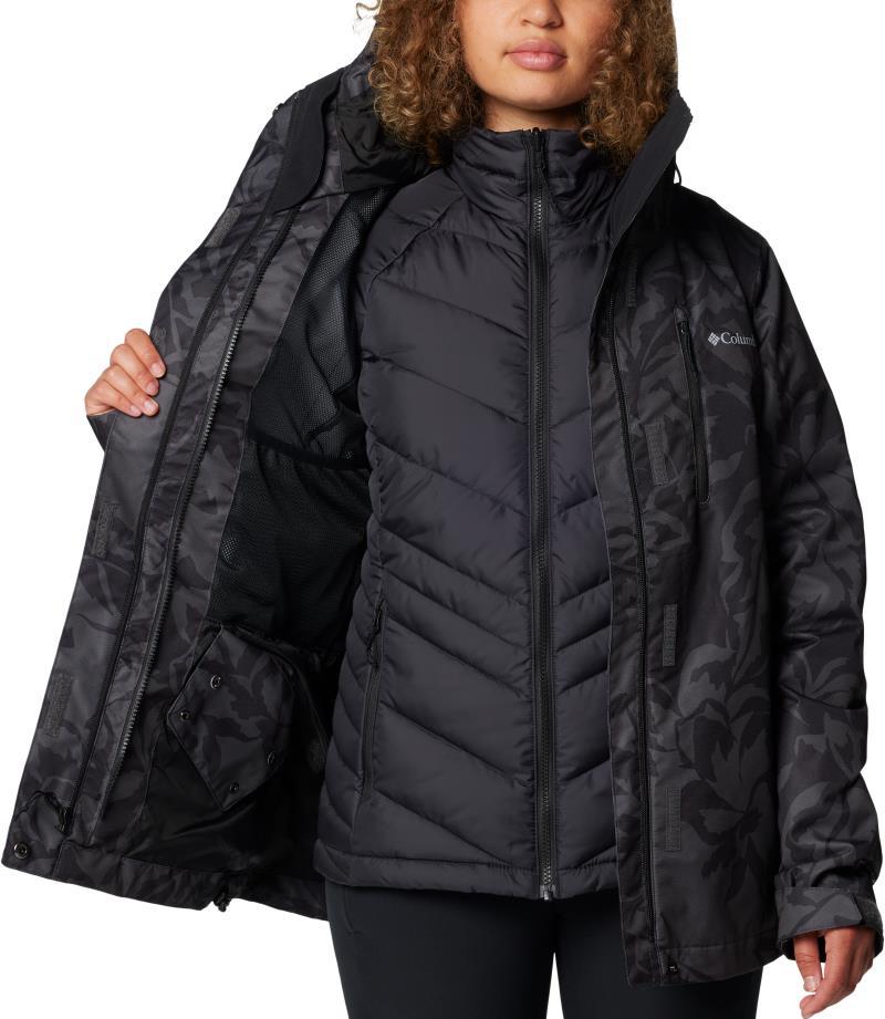 Whirlibird V Printed Interchange Jacket - Womens - shark leafall print 1