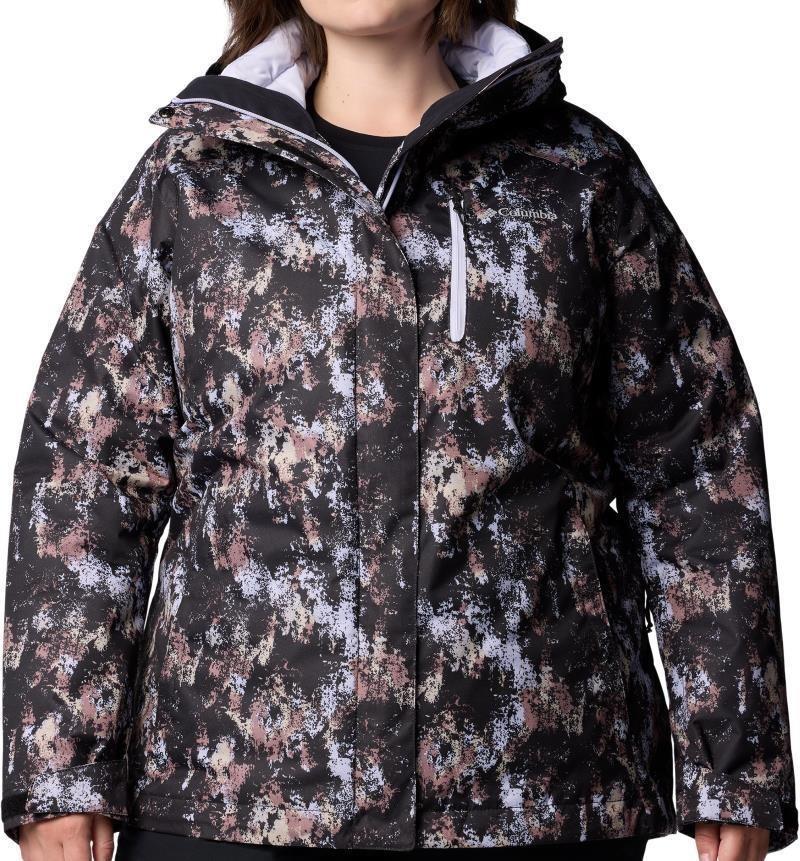 Whirlibird V Printed Interchange Jacket - Womens - snowdrift timberwild print 1