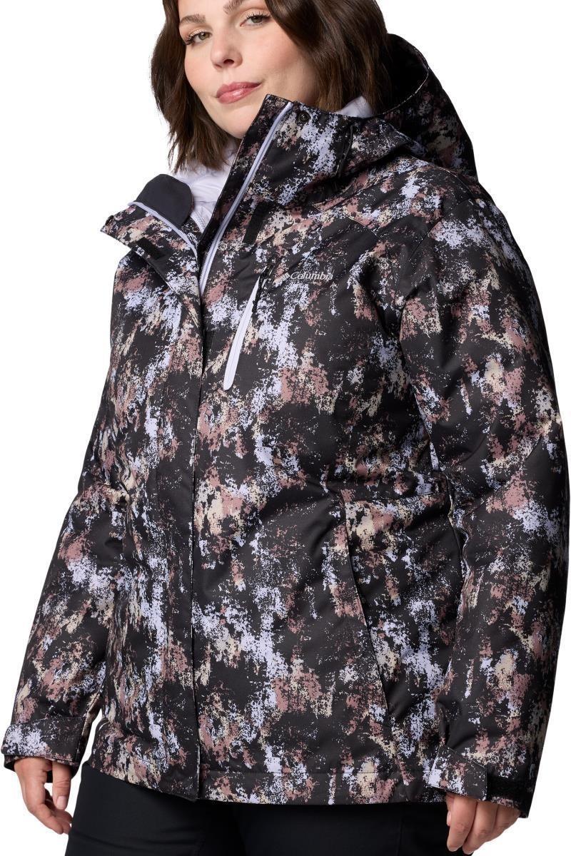 Whirlibird V Printed Interchange Jacket - Womens - snowdrift timberwild print 1