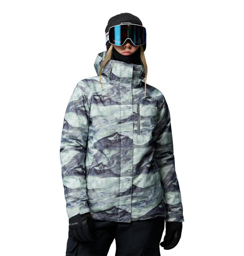 Whirlibird V Printed Interchange Jacket - Womens - tea light summits tonal 1