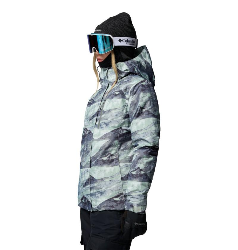 Whirlibird V Printed Interchange Jacket - Womens - tea light summits tonal 1