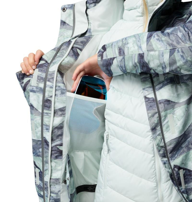 Whirlibird V Printed Interchange Jacket - Womens - tea light summits tonal 1