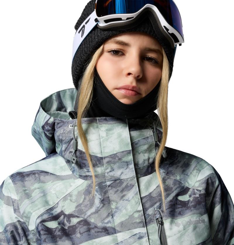 Whirlibird V Printed Interchange Jacket - Womens - tea light summits tonal 1