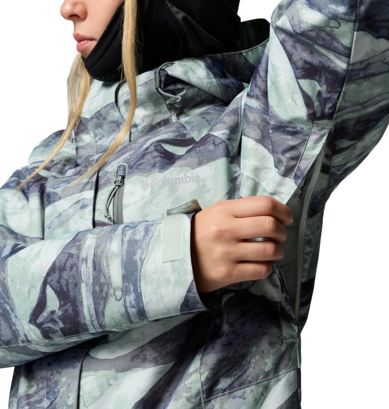 Whirlibird V Printed Interchange Jacket - Womens - tea light summits tonal 1