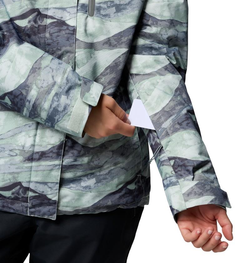 Whirlibird V Printed Interchange Jacket - Womens - tea light summits tonal 1