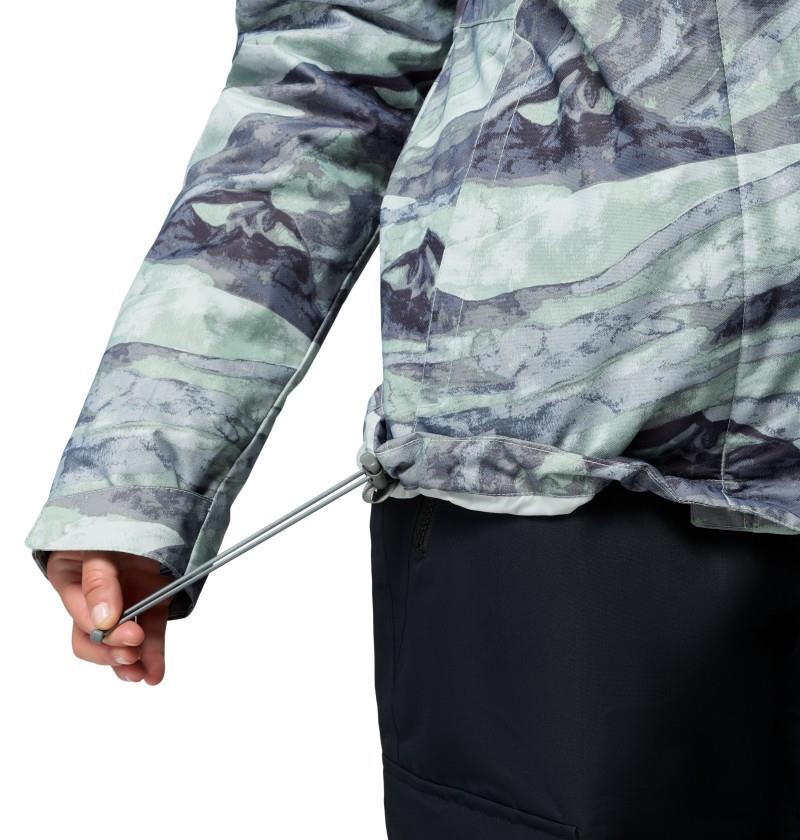 Whirlibird V Printed Interchange Jacket - Womens - tea light summits tonal 1