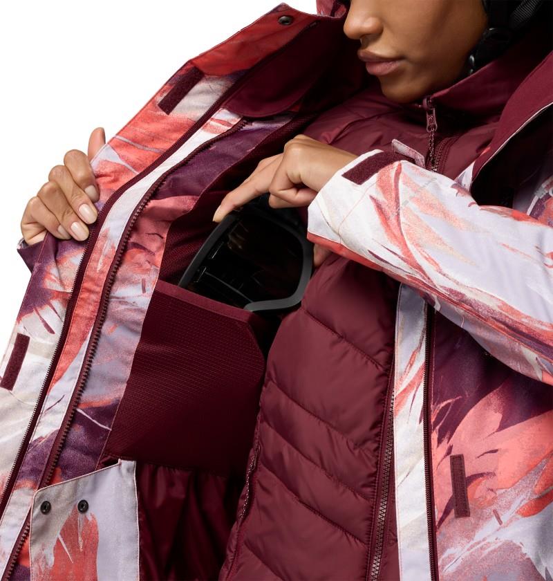 Whirlibird V Printed Interchange Jacket - Womens - zing snowflight 1