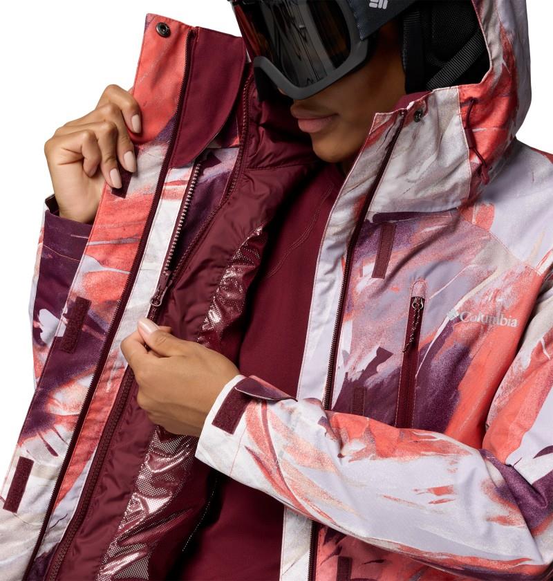 Whirlibird V Printed Interchange Jacket - Womens - zing snowflight 1