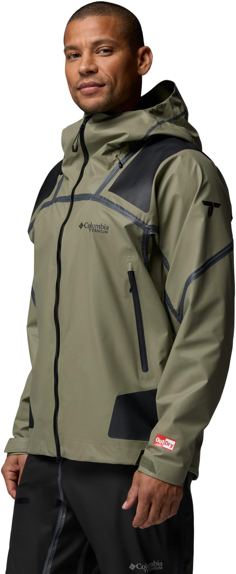 Whistler Peak Shell - Mens - stone green 1
