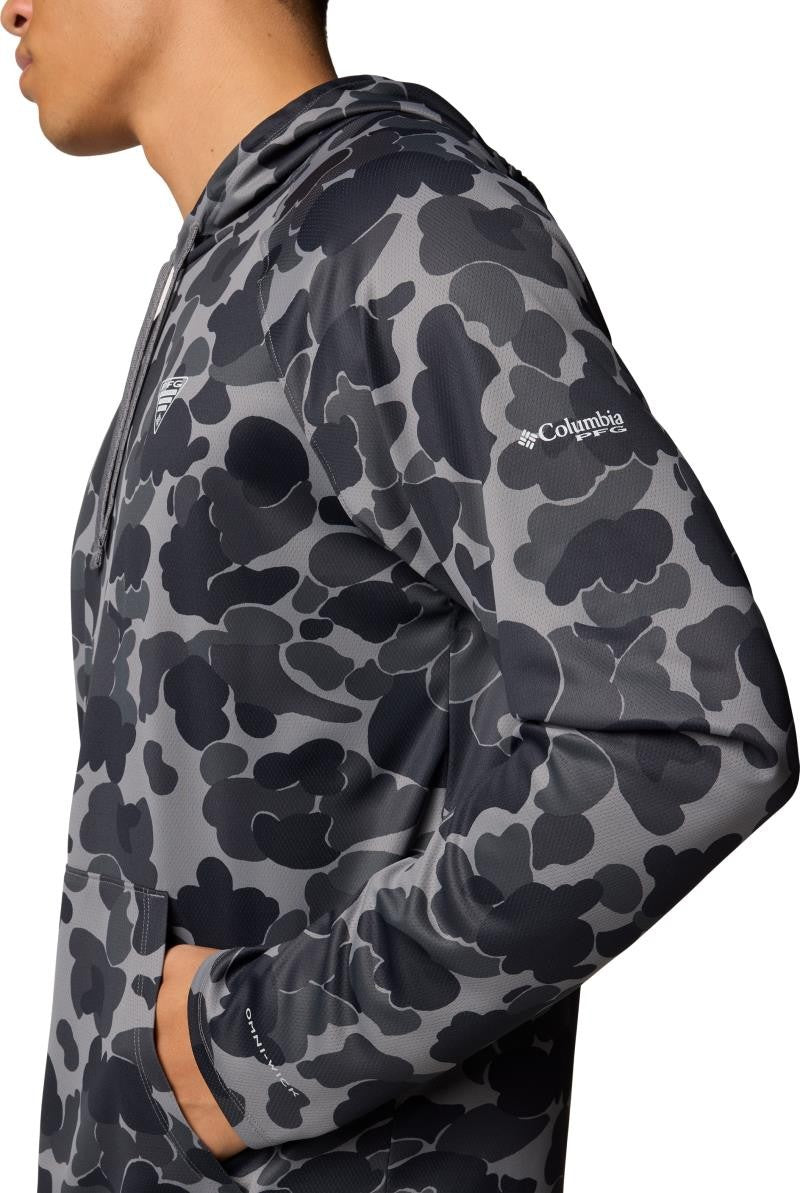 Wild Cast Camp Hoodie - Mens - black deltahunter camo 1