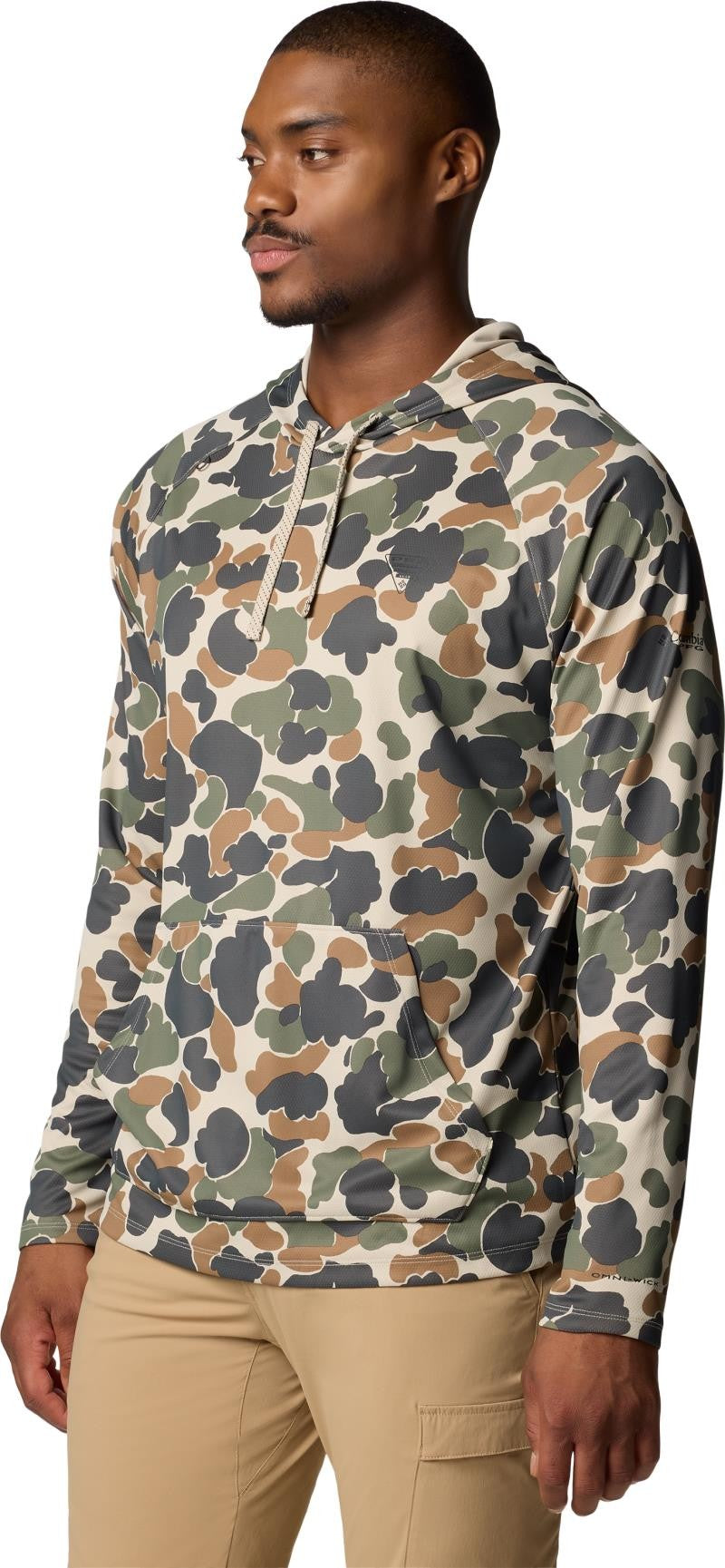Wild Cast Camp Hoodie - Mens - fossil deltahunter camo 1