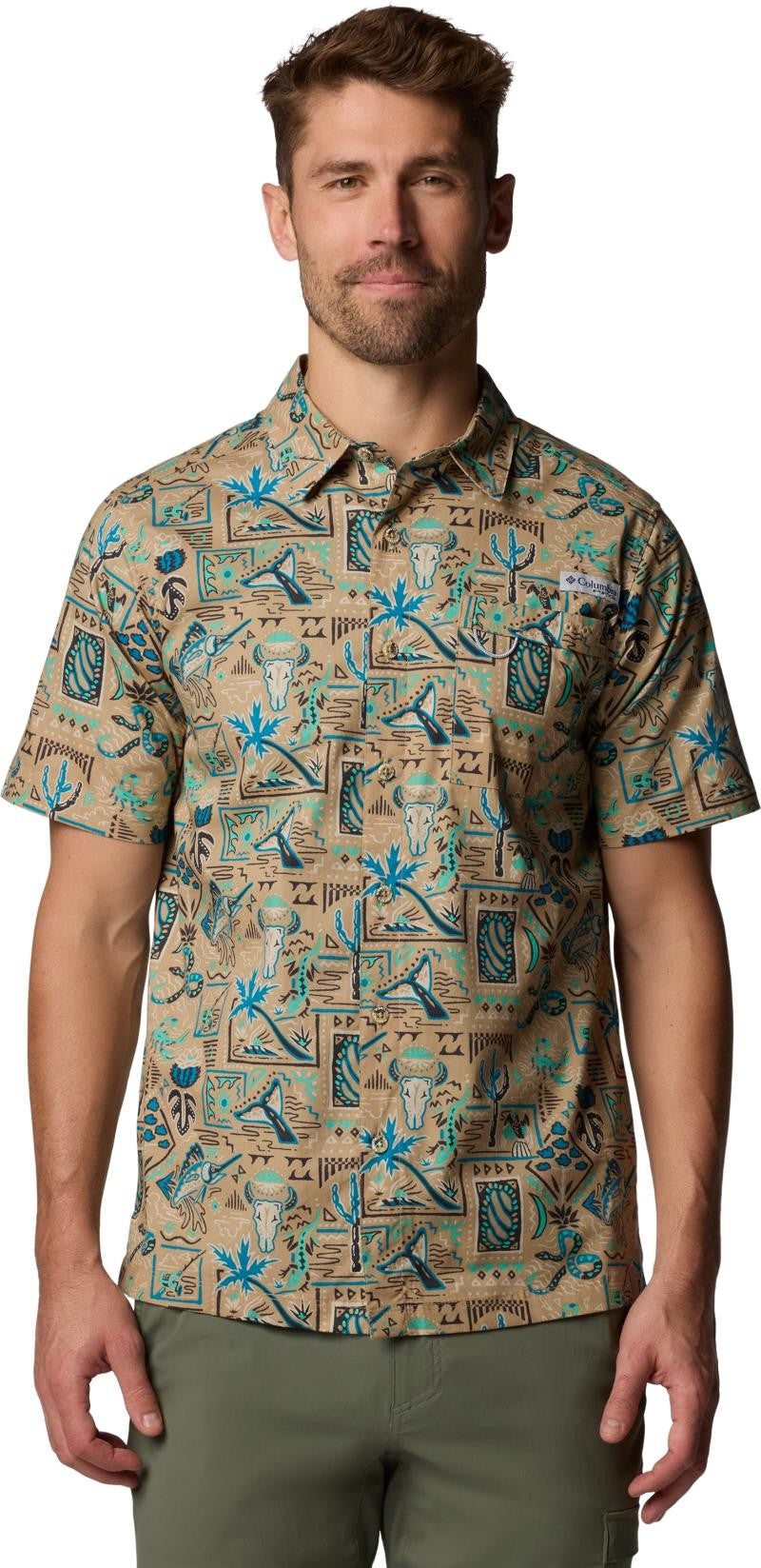 Wild Cast Camp Shirt - Mens - beach bajabound 1