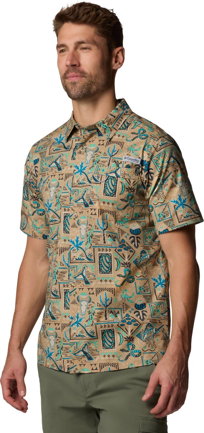 Wild Cast Camp Shirt - Mens - beach bajabound 1