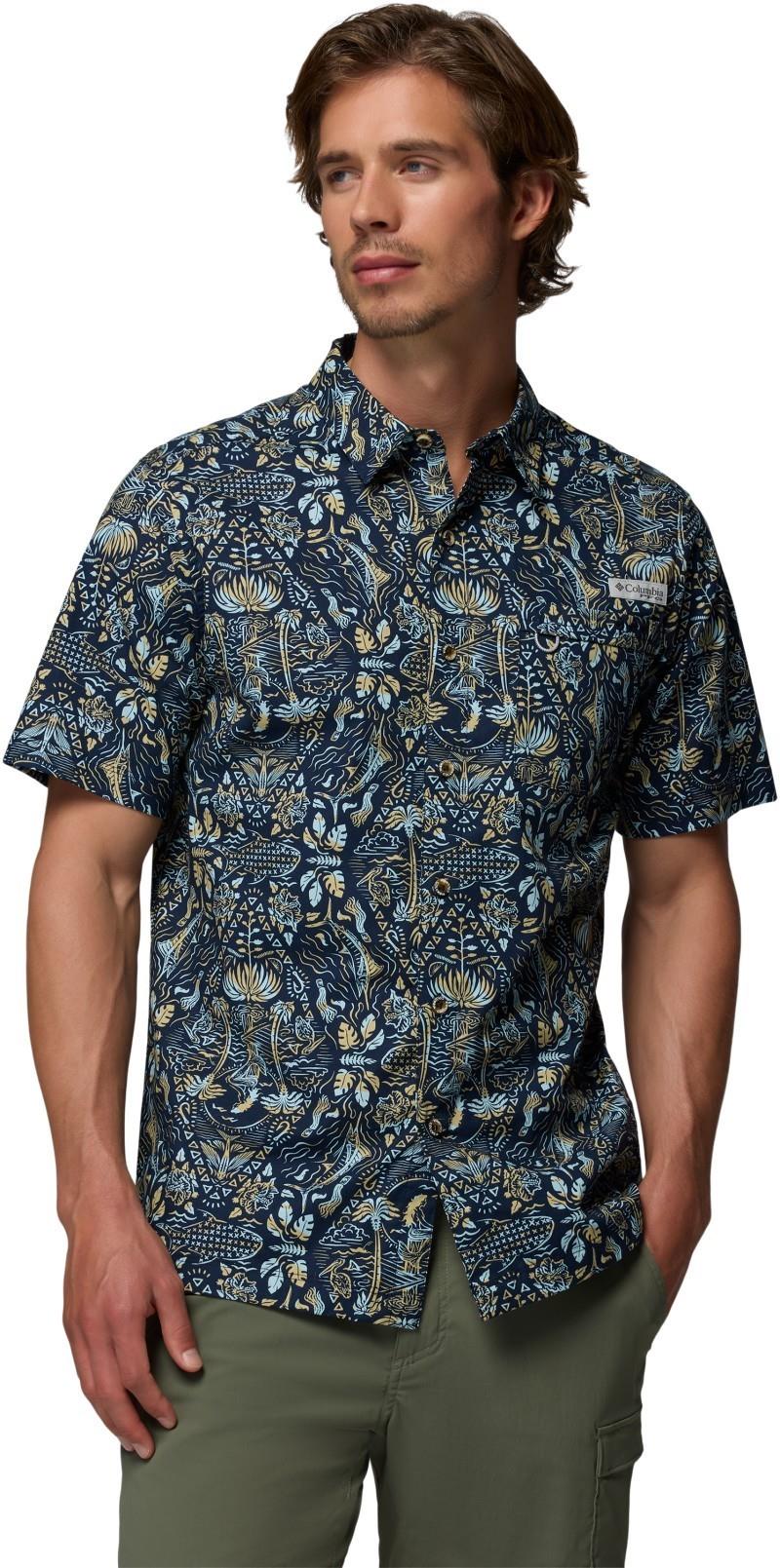 Wild Cast Camp Shirt - Mens - collegiate navy seasirens 1