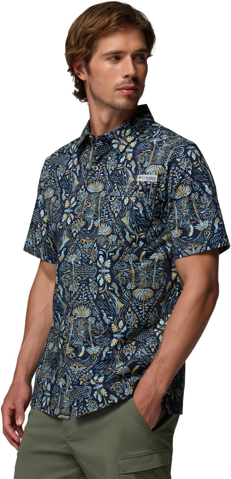 Wild Cast Camp Shirt - Mens - collegiate navy seasirens 1