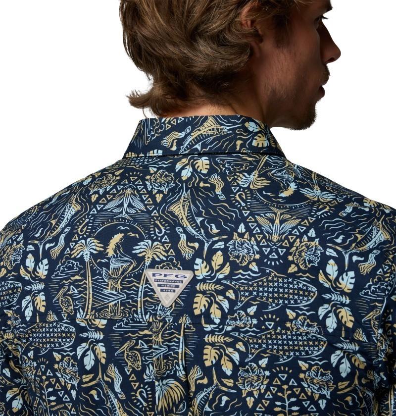 Wild Cast Camp Shirt - Mens - collegiate navy seasirens 1