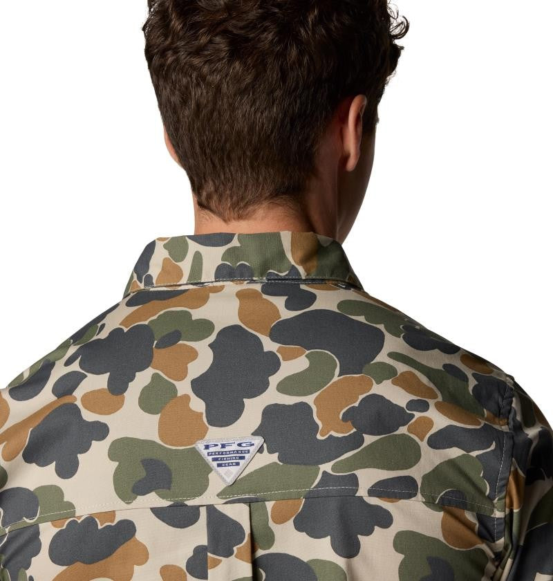 Wild Cast Camp Shirt - Mens - fossil deltahunter camo 1