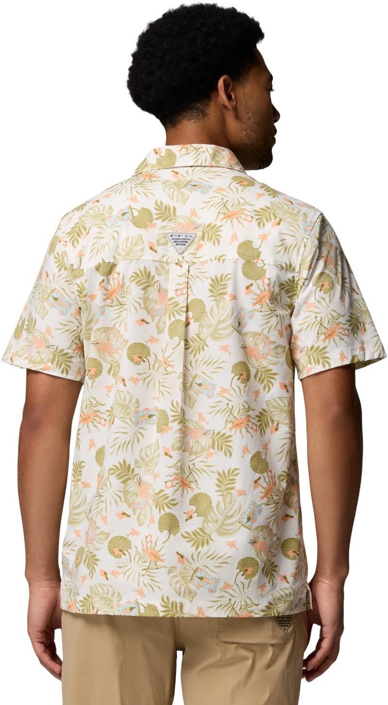 Wild Cast Camp Shirt - Mens - sea salt inagua 1