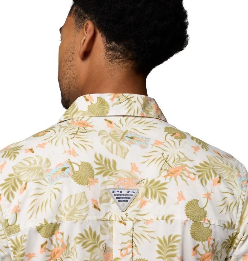 Wild Cast Camp Shirt - Mens - sea salt inagua 1