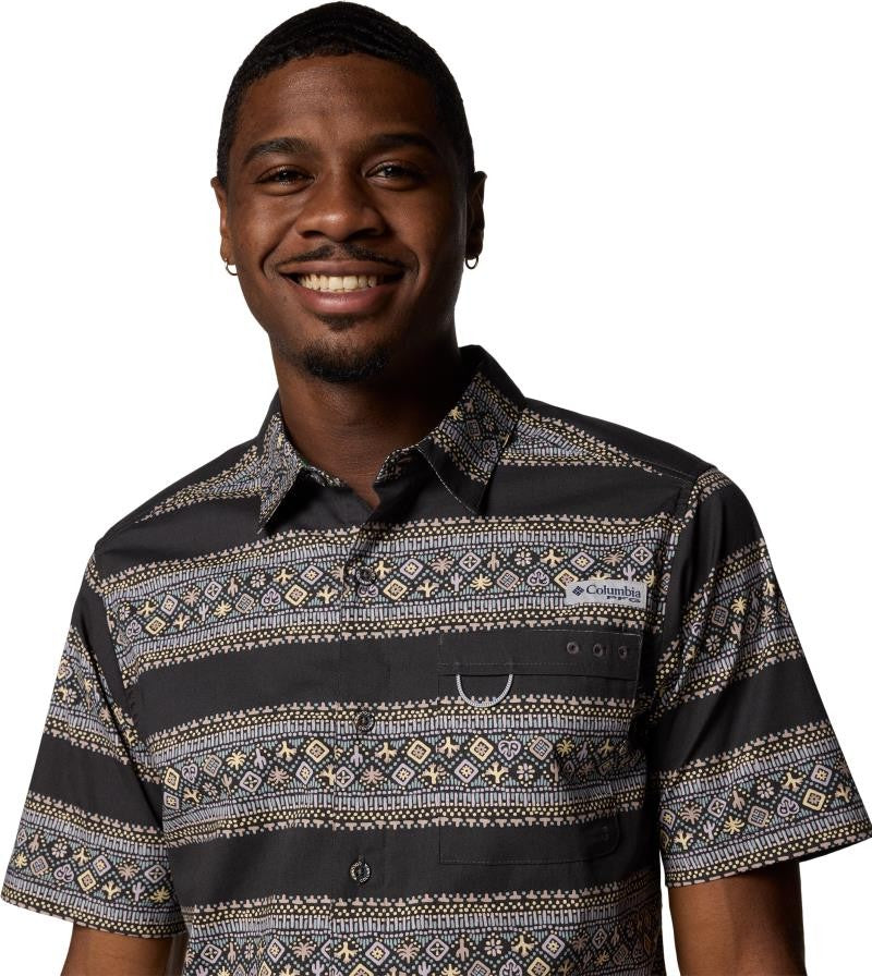 Wild Cast Camp Shirt - Mens - shark traveler 1