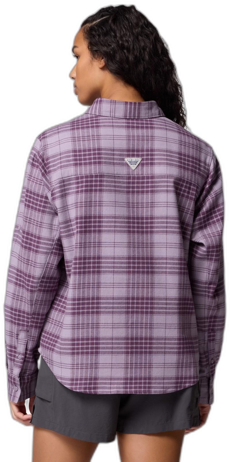 Wild Cast Flannel - Womens - shale purple navigator tartan 1