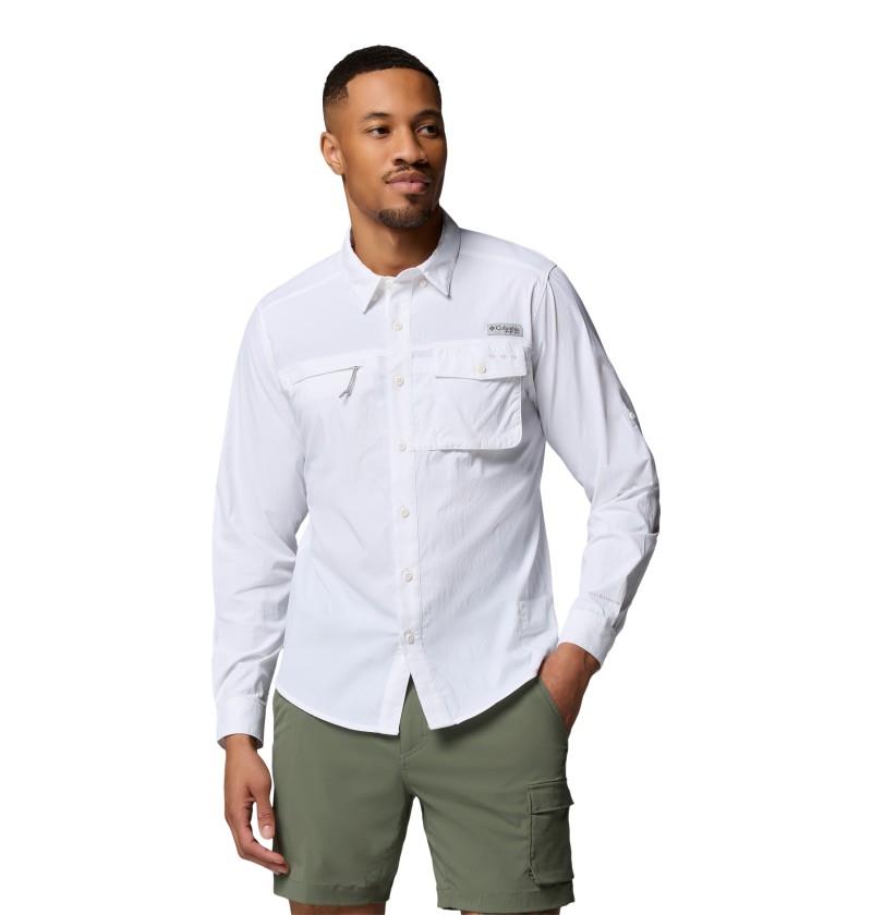 Wild Cast LS Shirt - Mens - white 1