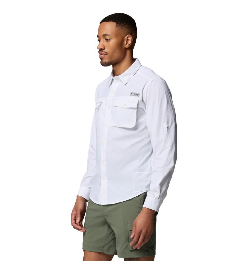 Wild Cast LS Shirt - Mens - white 1