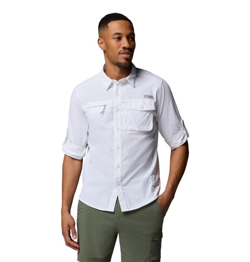 Wild Cast LS Shirt - Mens - white 1