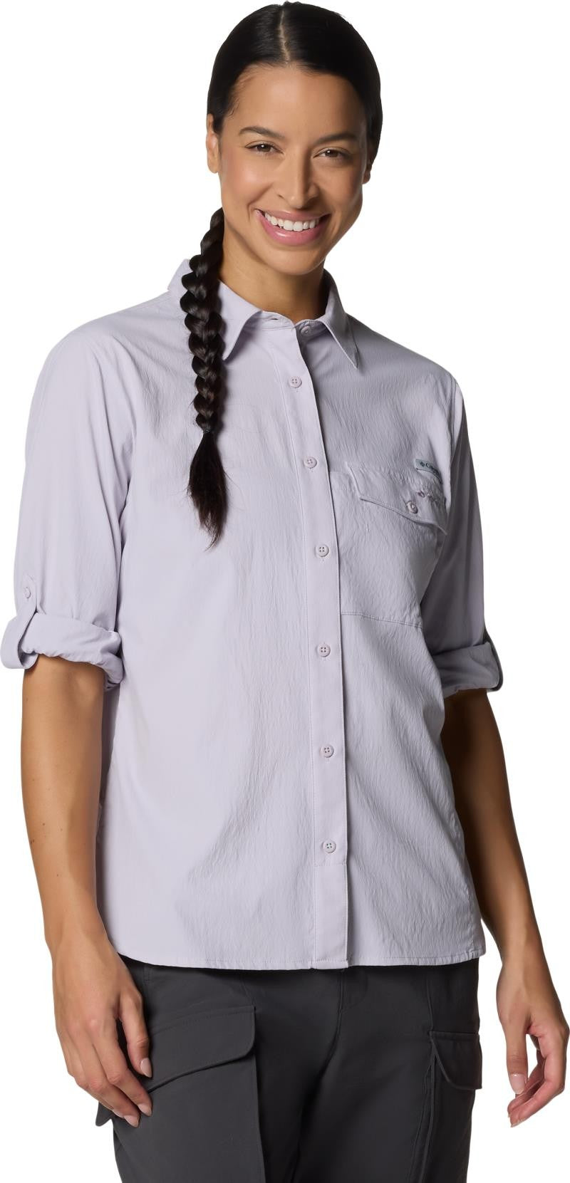 Wild Cast LS Shirt - Womens - white 1