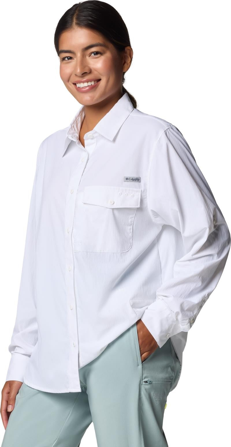 Wild Cast LS Shirt - Womens - white 1