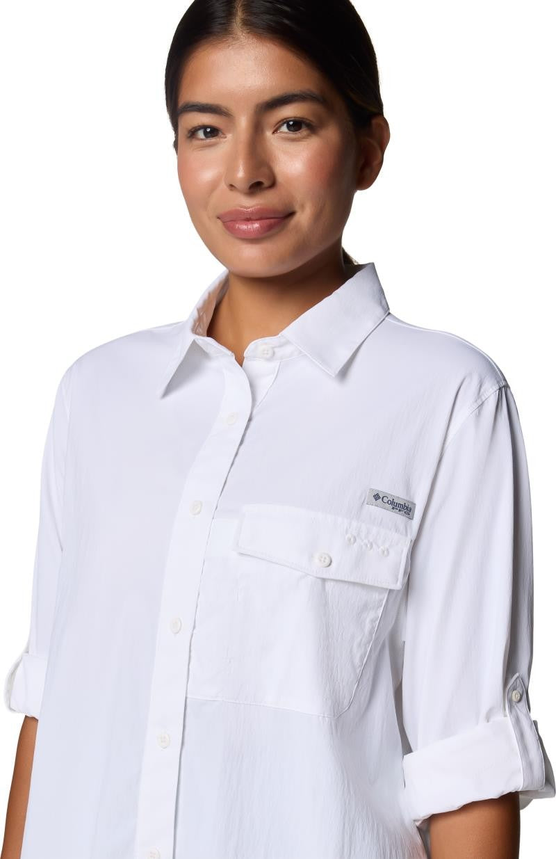 Wild Cast LS Shirt - Womens - white 1