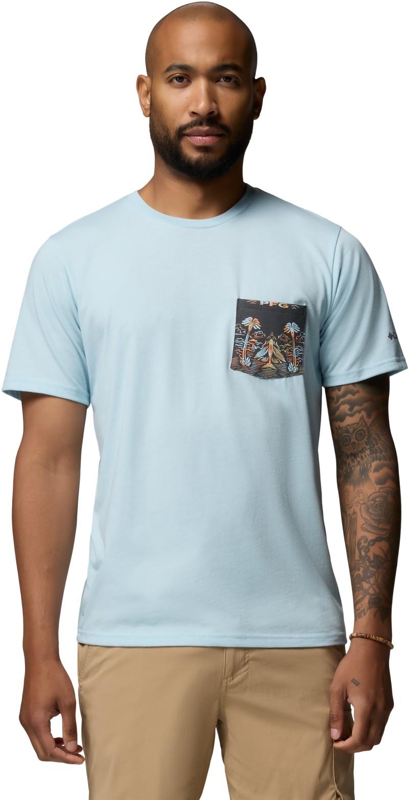 Wild Cast SS Pocket Tee - Mens - marine light 1