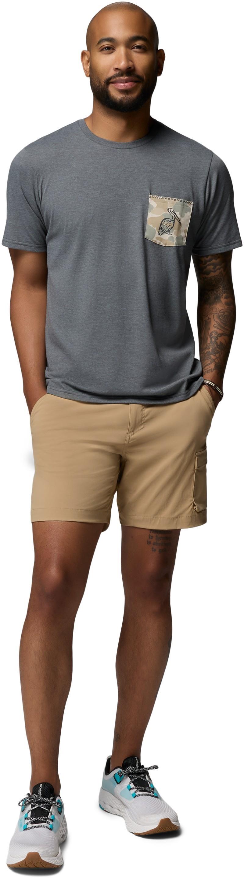 Wild Cast SS Pocket Tee - Mens - shark 1