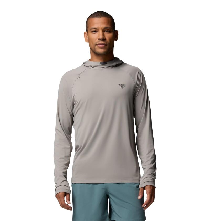 Wild Cast Sun Hoodie - Mens - titanium 1