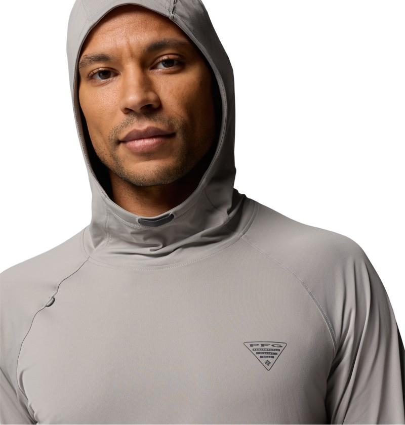 Wild Cast Sun Hoodie - Mens - titanium 1