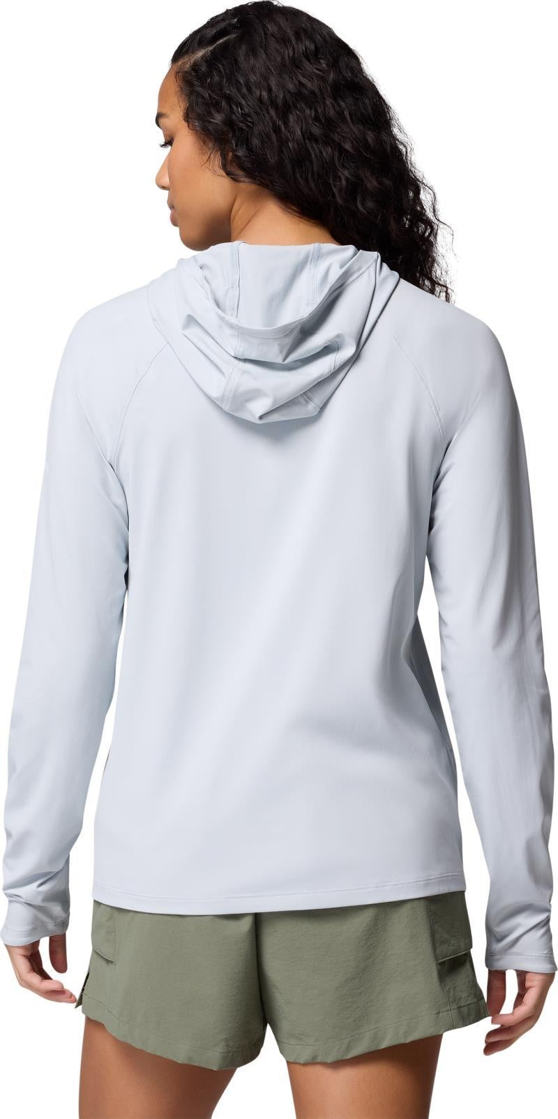 Wild Cast Sun Hoodie - Womens - cirrus grey 1