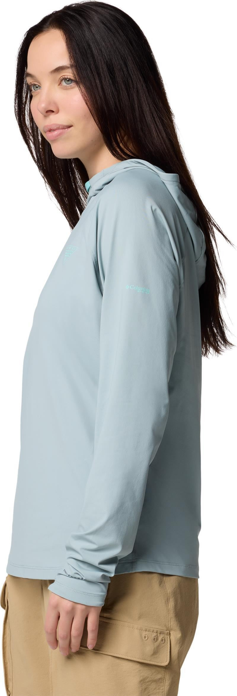Wild Cast Sun Hoodie - Womens - crushed blue 1