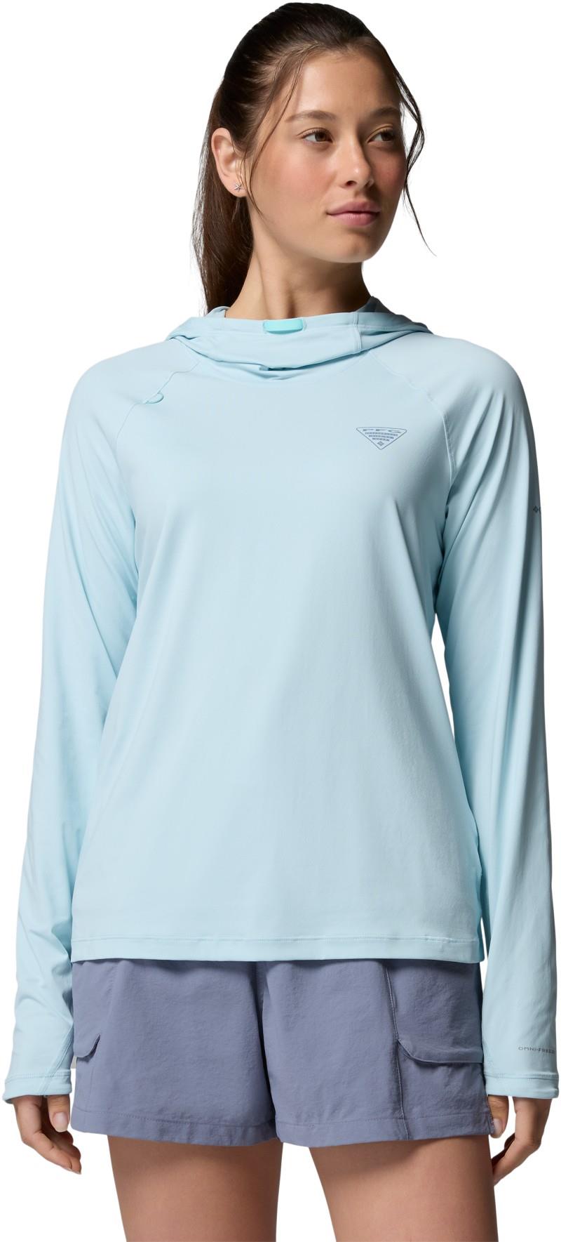 Wild Cast Sun Hoodie - Womens - marine light 1