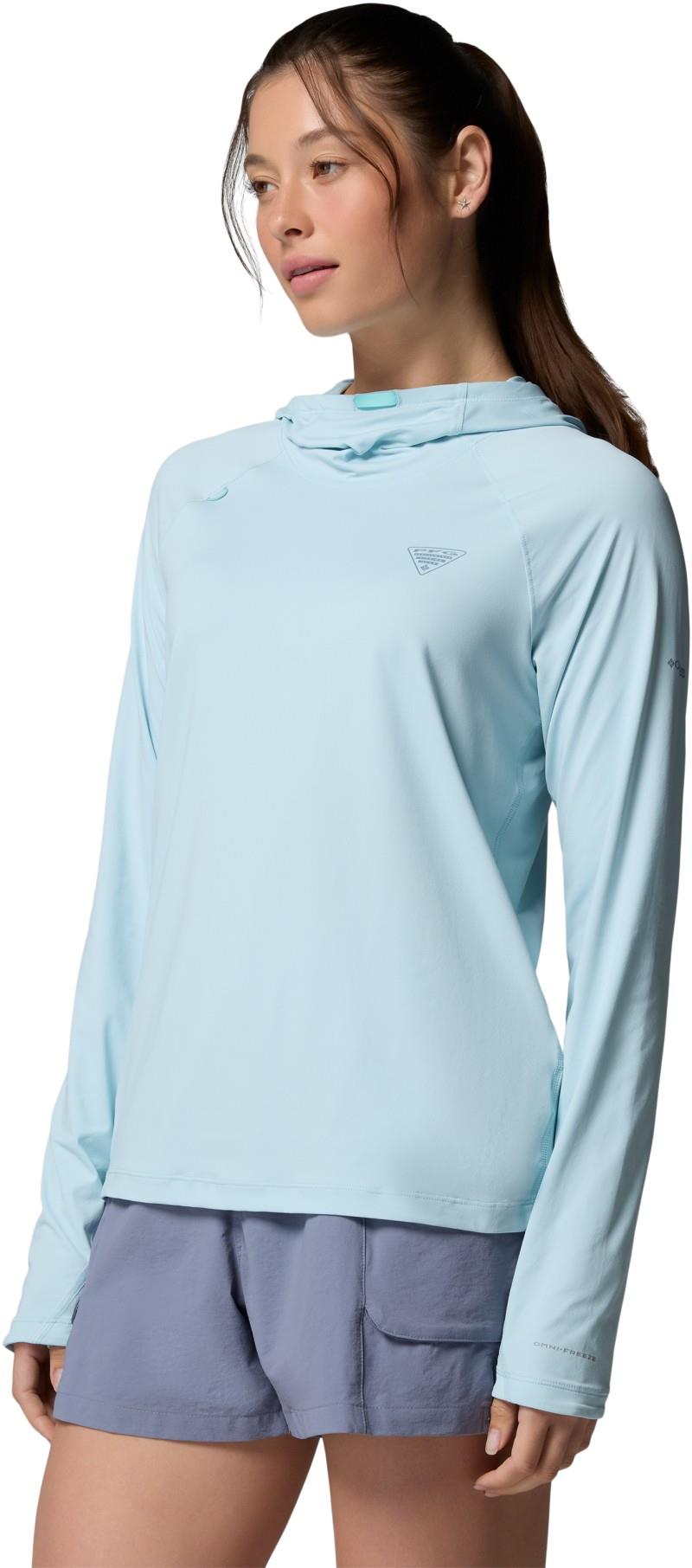 Wild Cast Sun Hoodie - Womens - marine light 1
