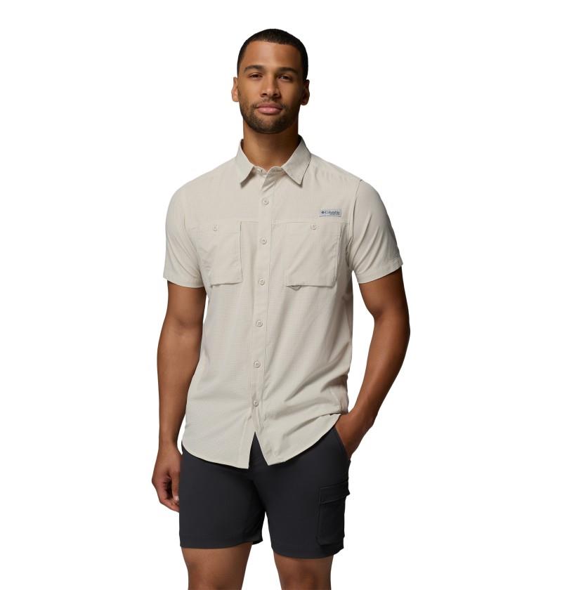 Wild Cast Vent SS Shirt - Mens - dark stone 1