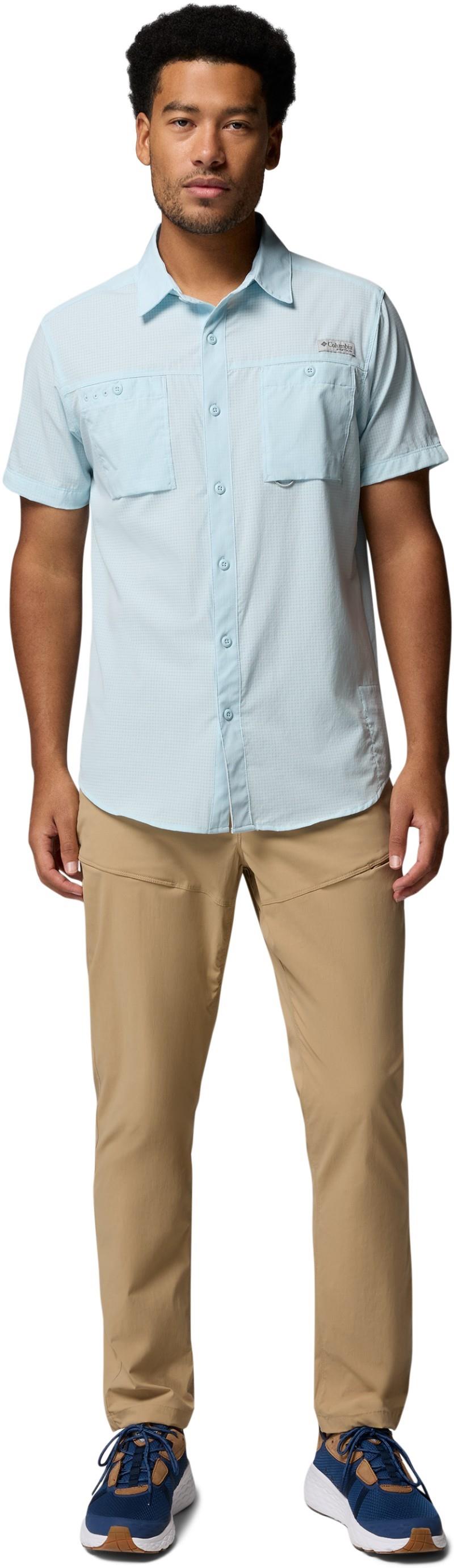 Wild Cast Vent SS Shirt - Mens - marine light 1