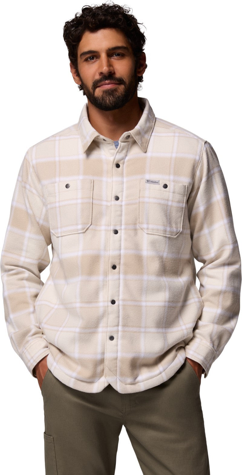 Windward II Shirt Jacket, Extended - Mens - ancient fossil trapper windowpane 1