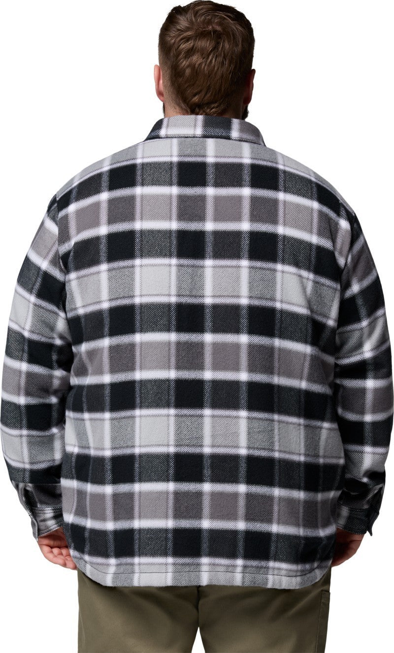 Windward II Shirt Jacket, Extended - Mens - black trapper windowpane 1
