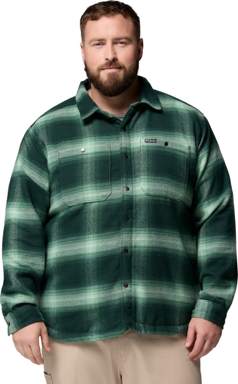 Windward II Shirt Jacket, Extended - Mens - rain forest blurred ombre 1