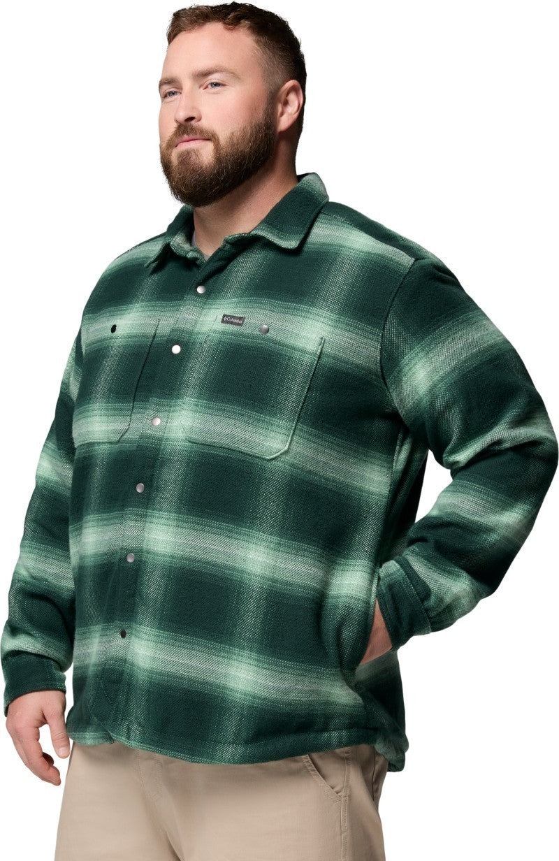 Windward II Shirt Jacket, Extended - Mens - rain forest blurred ombre 1