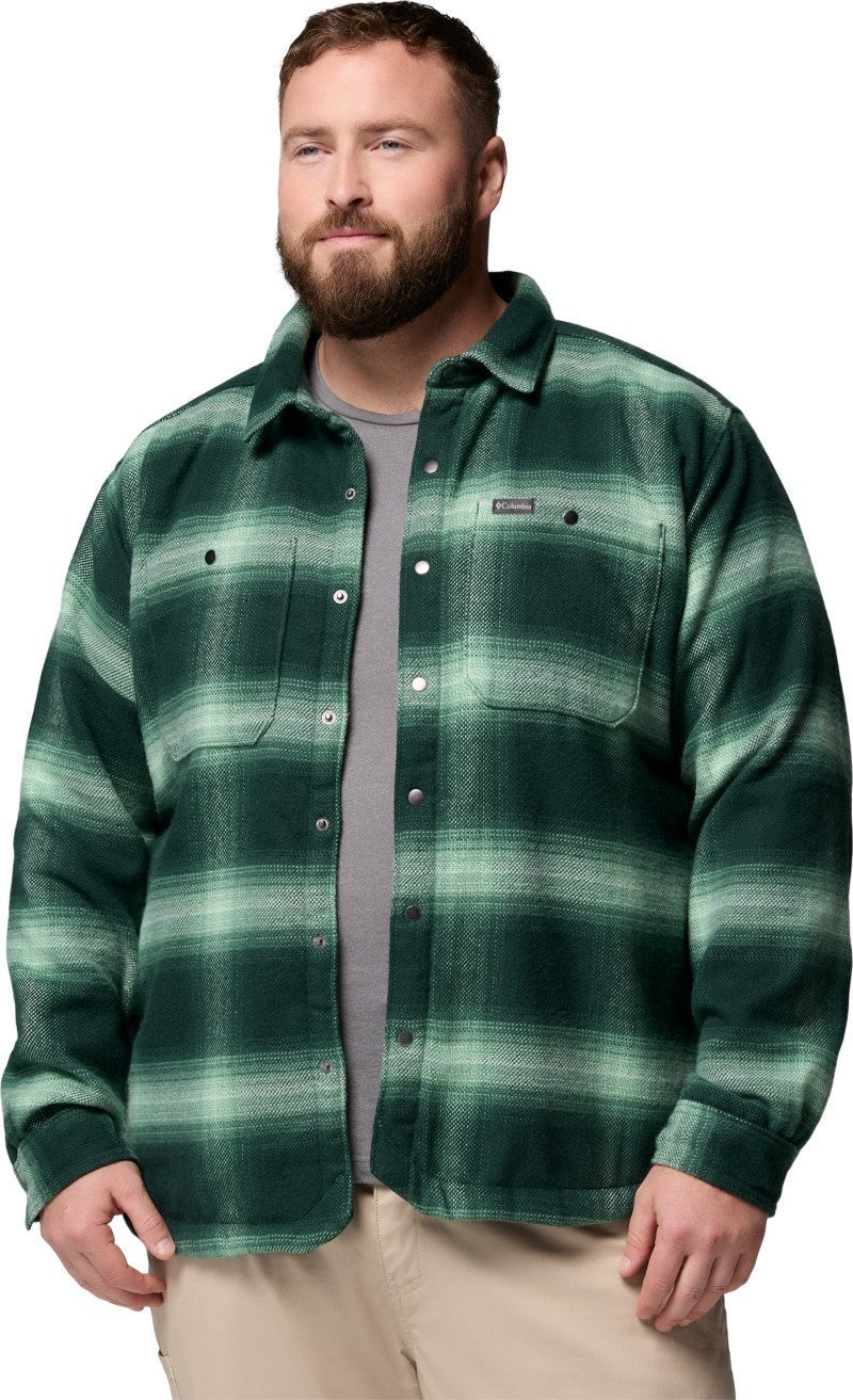 Windward II Shirt Jacket, Extended - Mens - rain forest blurred ombre 1