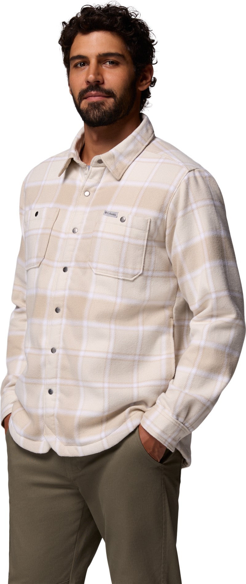 Windward II Shirt Jacket, Tall - Mens - ancient fossil trapper windowpane 1