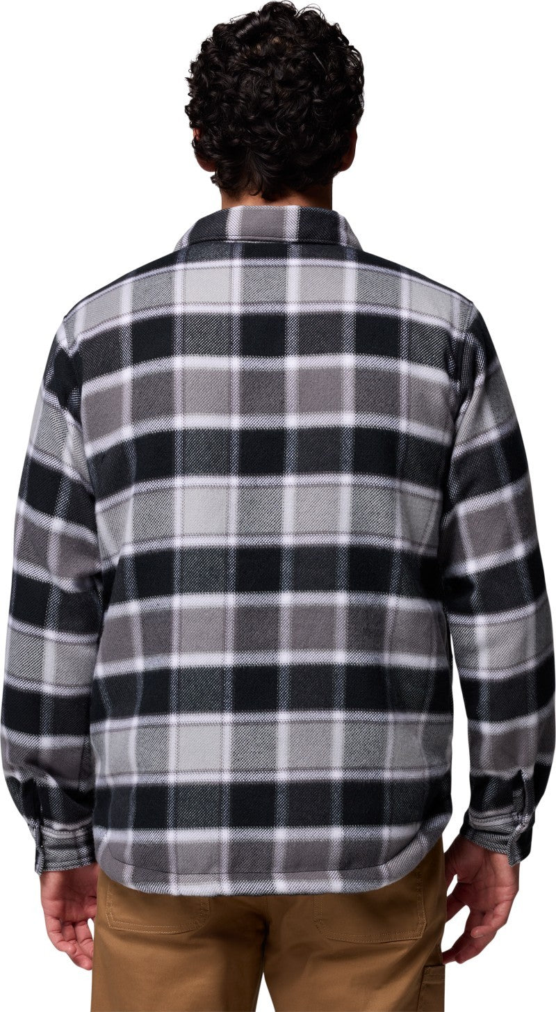 Windward II Shirt Jacket, Tall - Mens - black trapper windowpane 1